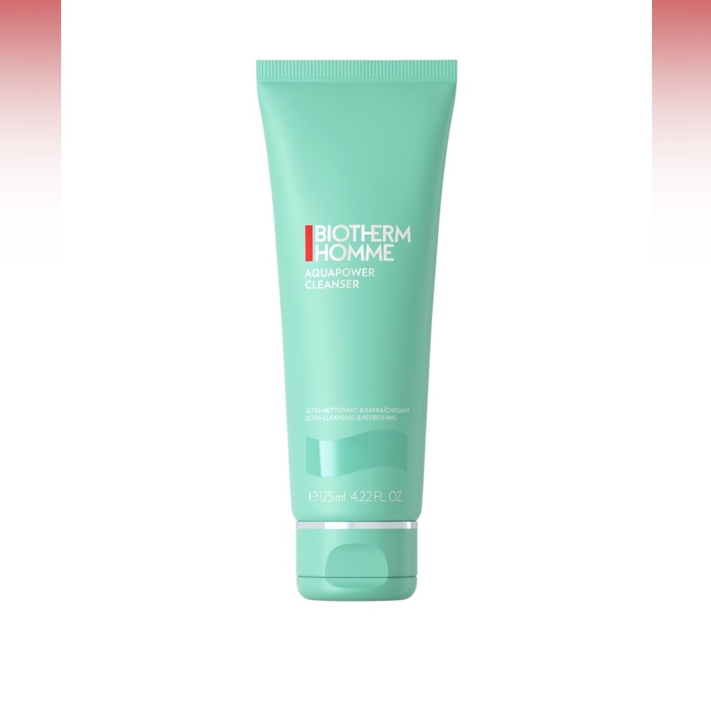 NEW FULL SIZE BIOTHERM HIOMME AQUAPOWER CLEANSER 125ml